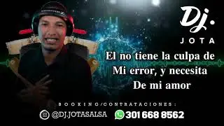 Disculpame - Alex De Castro (Letra) Dj Jota
