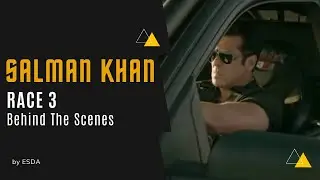 SALMAN KHAN - RACE 3 - BEHIND THE SCENES #bollywood #salmankhan #race3