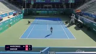 Petra Marcinko [3] (CRO) vs Daria Snigur [5] (UKR) // 4-6 6-4 6-1 // W75 Fujairah // Semi-final