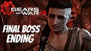 Gears of War 4 - Final Boss Fight & Ending + Secret Scene After Credits