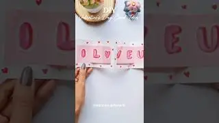 DIY Valentine's card ideas😍 #diy #shorts #fyp  #ytshorts #viral #trending #cards