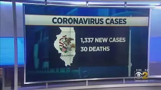 New COVID Numbers In Illinois