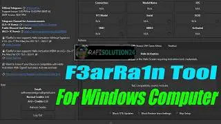 Free Download F3arRa1n Tool For Windows Computer