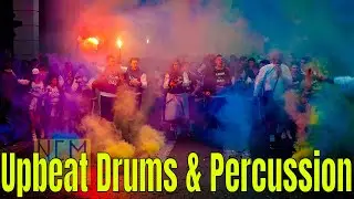 Upbeat Drums & Percussion Background (No Copyright Music) by Sibsonic / Stadium Drums