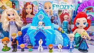 Unboxing Elsa, Ariel and Anna Toys | Ariel Styling Head Toy | Elsa's Ice Palace Toy | Anna Doll