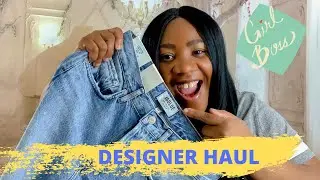DESIGNER HAUL MOUSSY CABI GOOD AMERICAN AGOLDE POSHMARK EBAY RESELLER