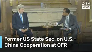 Former US Sec. John Kerry Faces Tough Questions on China, Russia, and the US Climate Strategy | AC1N