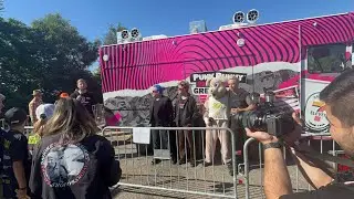 Green Day appears at my local Speedway