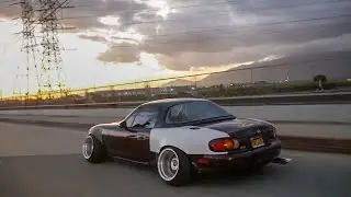 First Drive In The Cambered Miata...(New Camber Arms & Over Fenders)