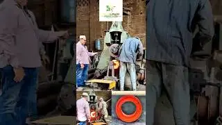 The Ring Rolling Process: Turning Steel into a Perfect Circle 🇵🇰 || JALALPURI FORGINGS