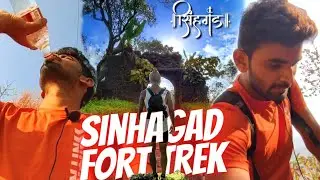 SINHAGAD FORT TREK BY CYCLE | SOLO TREKKING| CYCLE TREKKING | #pune
