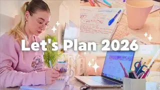 СТУДИЙНЫЙ ВИДЕОБЛОГ | Как я планирую 2026 год (не выгорая) как творческий предприниматель ✏️