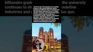 University of Pennsylvania tops the World: 36 Billionaires, including Elon Musk. #viral #shorts