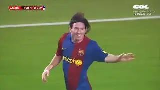 Lionel Messi Goal vs Deportivo (Home) 2006-07 English Commentary HD 720p
