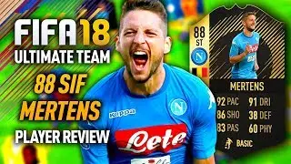 FIFA 18 SIF MERTENS (88) PLAYER REVIEW! FIFA 18 ULTIMATE TEAM!
