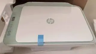 Unboxing HP DeskJet 2722 All-in-One Printer - Light Sage