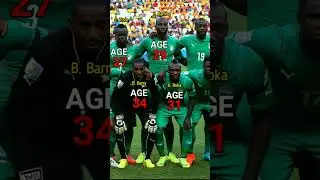 Ivory Coast Squad | FIFA World Cup 2014 | Player Age in 2014 #ivorycoast #worldcup #shorts