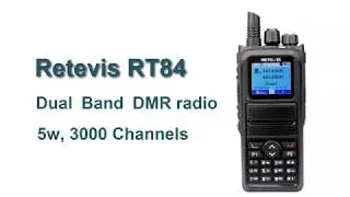 RT84 Dual Band DMR Ham Amateur Radio, High cost-effective radio