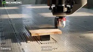 BCM2780D CNC Router with Aluminum Table and Rotary Tool Changer