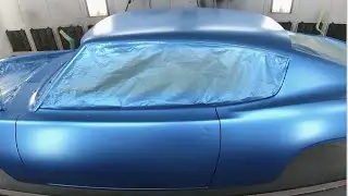 WILL PAINTS A GORGEOUS AND RARE B5 BLUE FIRE '60 BIG BLOCK 'CUDA!
