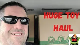 My Toy Guy Shows up with a Huge toy Haul