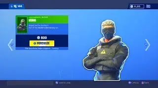 New VERGE Skin Is Now Out! Fortnite ITEM SHOP [January 15] | Rainz