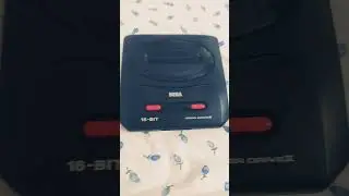 sega mega drive European version retro console. #sega #megadrive #retrogaming ✅✅ #hiteshsega