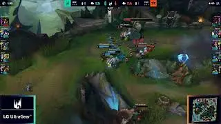 MSF Vs FNC - FNC Wunder Outplays 1v4 Tower Dive | League of Legends