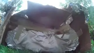 BOX FORT VS WATER