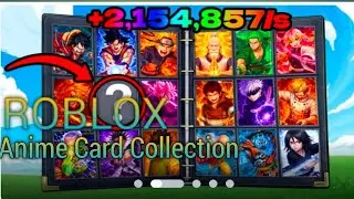 Amazing Anime cards in ROBLOX 🤯||ROBLOX||