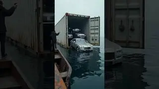 We Found a Container Full of #rollsroyce Cars in the Ocean | Luxury Cars Discovered Floating at Sea!