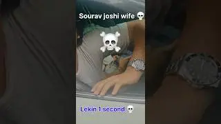 Sourav joshi wife face reveal💀 #souravjoshivlogs     #shorts  #viral #youtubeshorts