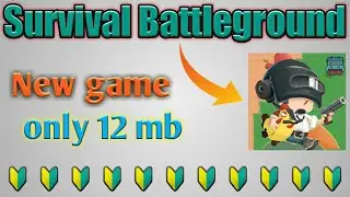 Survival battleground 1st gameplay || new game survival battleground.