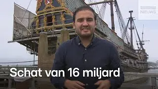 Goudkoorts op zee: landen ruzi&euml;n om scheepswrak