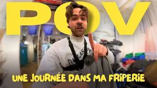POV : Une journ&eacute;e solo dans ma friperie&hellip; trop de monde  | (challenge 1 vid&eacute;o/jour)