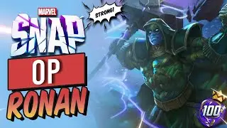 🔨Le Deck RONAN/MASTER MOLD est de RETOUR gr&acirc;ce au BUFF de SUPERGIANT! | MARVEL SNAP