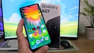 Samsung Galaxy A07 Unboxing e teste