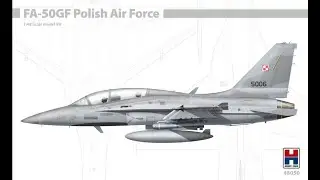 Hobby 2000 48050 KAI FA-50 GF in Polish Air Force. 1:48 What is in th box?