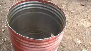 # Faire du charbon de bois: 01 Fabrication du four a charbon