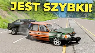 POLICJA W BMW MNIE ZATRZYMAŁA - Hogaty w BEAMNG.DRIVE 