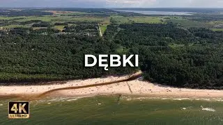 Magiczne ujście Piaśnicy – Dębki z lotu ptaka zachwycają! | Lato 2025 [4K]