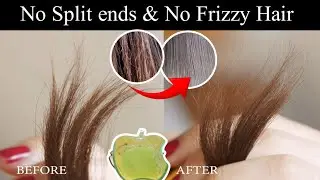 2 muhe balon ka ilaj|Frizzy hair treatment at home|split ends hair|smooth, silky,shiny hair|