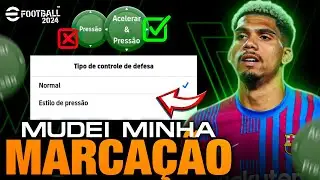 O MELHOR ESTILO DE MARCAÇÃO DO Efootball 2024 Mobile