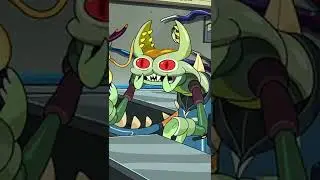 Bugs on Inter-dimentional cable | #rickandmorty #shorts