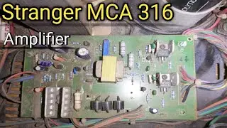 MCA 316 Amplifier Review And  Internal Component
