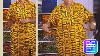 How to Cut and Sew Straight Gown with Adjustable inner belt; #beautiful 2024 ankara style for ladies