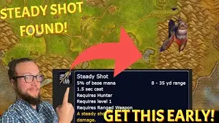 EASY RUNE! Steady Shot Hunter Rune found in Phase 2 Season of Discovery World of Warcraft