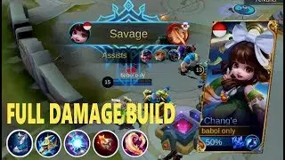 SAVAGE, Change Build Full Damage - Top Global Change - Change Mobile Legends