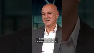 Tottenham chairman Daniel Levy on buying back Harry Kane #bloomberg #shorts