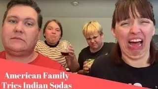 American Family Try Indian Drinks For First Time!